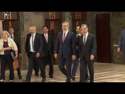 China's Wang Yi meets Turkish Foreign Minister Fidan in Ankara