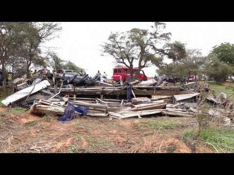 Senegal: scene of the bus accident that killed at least 23 people
