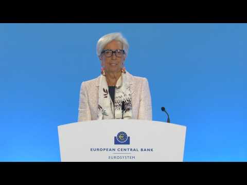 Inflation slowing but expected to be 'too high for too long': ECB President