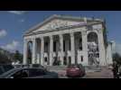 Destruction in the centre of Ukraine's Chernihiv, as death toll rises to seven