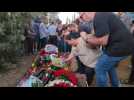 Mourners bury Israeli killed in Palestinian attack in Tel Aviv