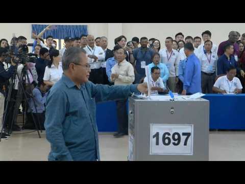 Cambodia votes as Hun Sen near-guaranteed election win