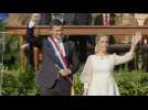 Paraguay Santiago Pena swears in as new president
