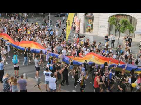 Tens of thousands attend Romania's biggest ever Pride march