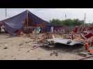 Video shows aftermath of blast that killed at least 44 in Pakistan