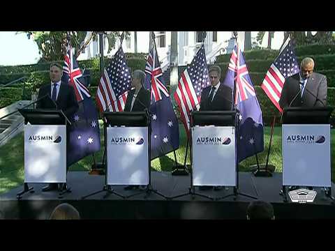 Joint military exercise conducted with 'heavy hearts' says Australia's Defence Minister
