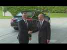 Germany's Olaf Scholz welcomes Finnish Prime Minister Orpo to Berlin