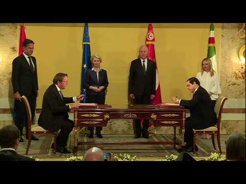 EU, Tunisia sign 'strategic' deal on economy, migration