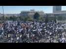Israeli protesters rally outside Knesset ahead of key judicial vote