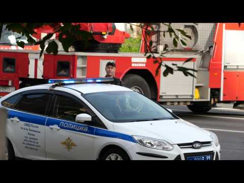 Russia: Police at site of drone attack in Moscow