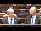 Israeli PM Netanyahu in parliament ahead of vote on Israel judicial overhaul