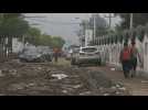 Aftermath of heavy rainfall and floods in Beijing
