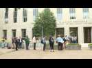 United States: press enters courtroom where Trump is set to appear