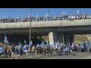 Israelis block highway in anti-judicial reform protest