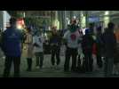 World Cup: Fans arrive at stadium for Japan-Sweden game
