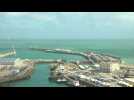 Images of Port of Dover after migrant boat capsizes in Channel