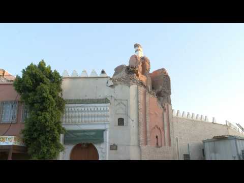 Destruction in UNESCO-listed Marrakesh medina after devastating quake