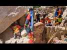 Spanish rescuers search for Morocco quake victims in Imi N'Talat village