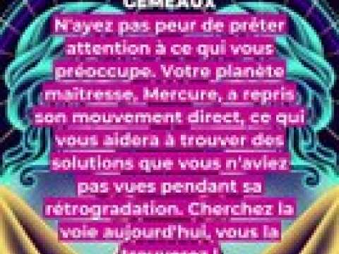 Horoscope du jour du lundi 18 septembre 2023