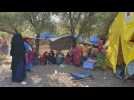 Moroccans shelter in makeshift camp in quake-hit village
