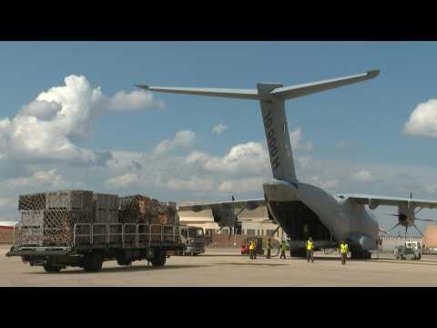 Libya Flood: French aid plane departs from Istres