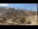 Destruction in small Moroccan village after quake