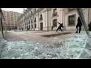 Chile protesters, police clash on anniversary of Pinochet coup d'etat