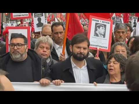Chile President Gabriel Boric commemorates 50th anniversary of military coup