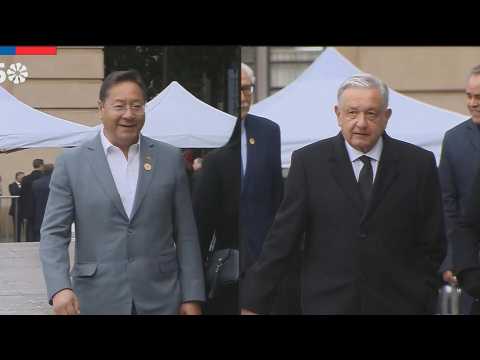 Mexico, Bolivia presidents arrive for 50th anniversary commemorations of Chile's coup d'etat