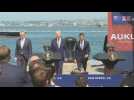 AUKUS summit: Biden, Sunak, Albanese arrive for press conference in San Diego