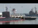 Submarines at San Diego base ahead of AUKUS summit