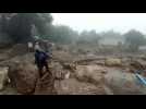 Malawi: people stranded after their homes are swept away by floodwaters