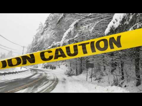 Snow blankets roads in US state of Vermont amid winter storm