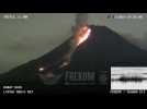 Indonesia's Merapi volcano erupts, spews hot lava