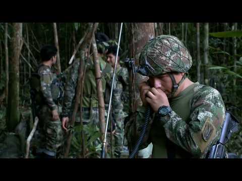 Colombia: Indigenous people and soldiers arrive in jungle to search for missing kids
