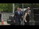 Greece's PM Kyriakos Mitsotakis arrives at Presidential palace