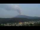 Mexico's Popocatepetl volcano continues to spew smoke and ash