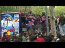 FC Barcelona celebrate La Liga titles with parade through city centre