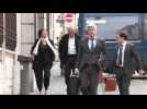 Swiss Islamic scholar charged with rape arrives in court on second day of trial