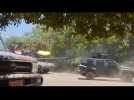 Sudanese soldiers fire at targets in Khartoum