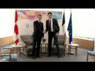 Japan: France's Macron and Canada's Trudeau meet ahead of G7 summit