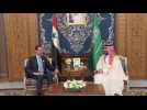 Assad meets Saudi Crown prince on sidelines of Arab summit