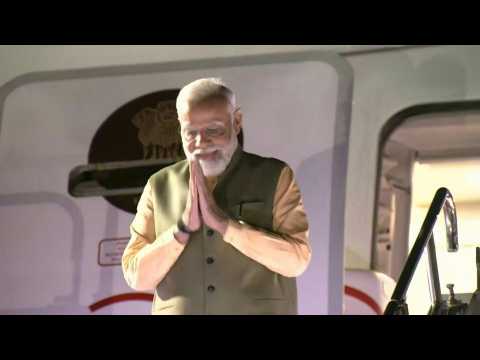 Indian PM Modi arrives in Hiroshima for G7 summit