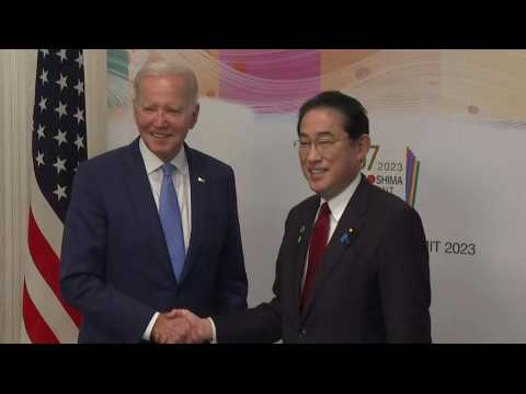 Japan's PM Kishida meets US President Biden