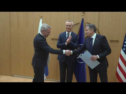 Finland becomes 31st member of NATO