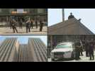 Police stand guard at Manhattan court as Trump faces arraignment