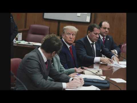 PHOTO: Donald Trump appears in court to face historic criminal charges