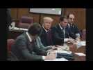PHOTO: Donald Trump appears in court to face historic criminal charges