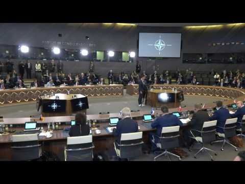 NATO foreign ministers meet in Brussels after Finland joins alliance