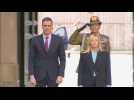 Italian PM Meloni welcomes Spanish counterpart Sanchez in Rome
